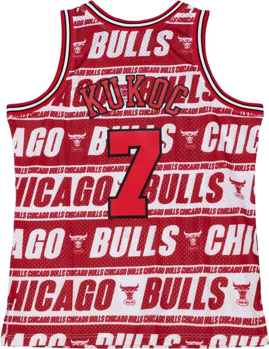 Actual product image Mitchell & Ness Swingman Teamwrap Mesh Jersey Chicago Bulls Toni Kukoc - XL (XL)