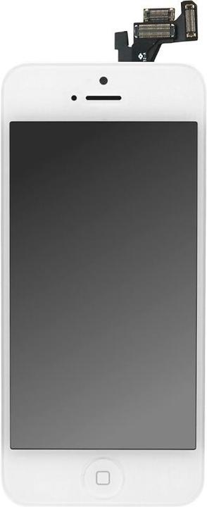 Produktbild OEM Display-Einheit mit Small Parts für iPhone 5 weiss (Display, iPhone 5)