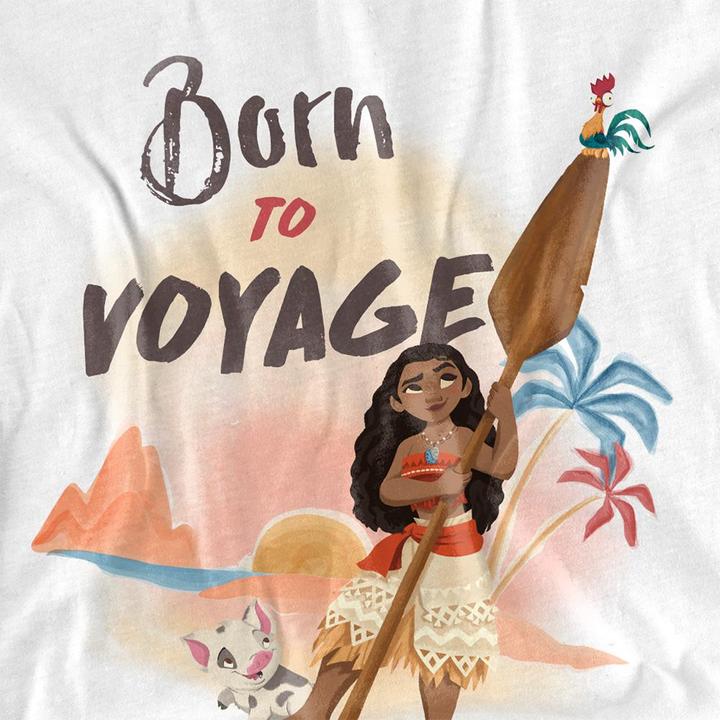 Image du produit Moana - T-shirt BORN TO VOYAGE - Adulte (L)