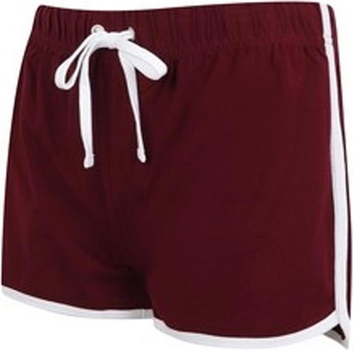 Actual product image Skinni Fit Womens/Ladies Retro Training / Fitness Sports Shorts (XS)