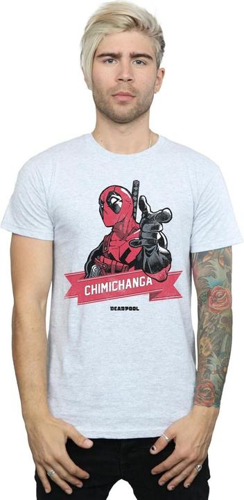 Produktbild Deadpool Chimichanga Finger TShirt (3XL)