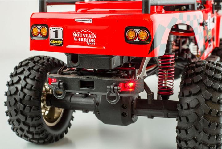 Produktbild Carson RC Modellauto 1:12 Mountain Warr.Sport 2.0 RTR rot (RTR Ready-to-Run)