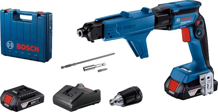 Produktbild Bosch Professional Trockenbauschrauber Bosch GTB 185-LI 2x2.0Ah MA55 (Akkubetrieb)