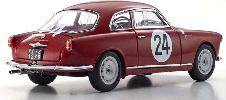 Actual product image Kyosho Alfa Romeo Giuletta SV 1957 #24 1:18