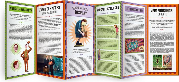 Produktbild Panini Harry Potter: Weasleys Zauberhafte Zauberscherze - Fantastische Objekte aus der Zauberwel (Deutsch, Jody Revenson, 2024)