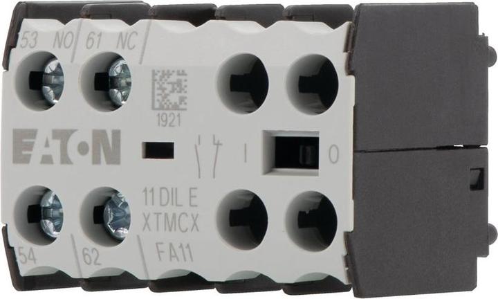 Actual product image Eaton Auxiliary contact block 1 NO contact 1 NC contact