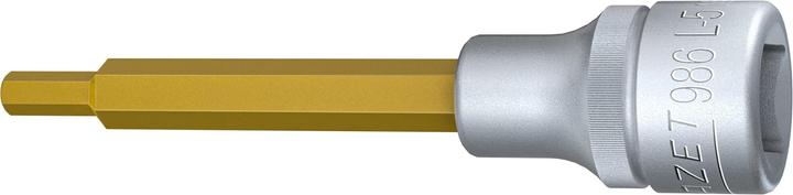 Produktbild HAZET Schraubendreher-Steckschlüsseleinsatz 986L-5 ∙ Vierkant12,5 mm (1/2 Zoll) ∙ Innen Sechskant P… (5 mm)