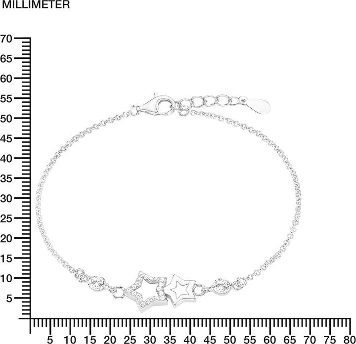 Produktbild Amor Armschmuck Stern (19 cm, Silber)