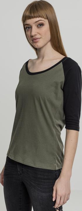 Produktbild Urban Classics Ladies 3/4 Contrast Raglan Tee (L)