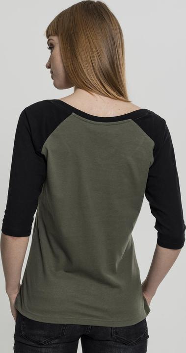 Produktbild Urban Classics Ladies 3/4 Contrast Raglan Tee (L)