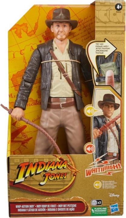 Actual product image Hasbro Indiana Jones Whip Action Figure