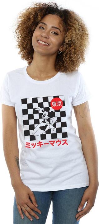 Immagine prodotto Disney Mickey Mouse Surfing Maglietta Donna (M)