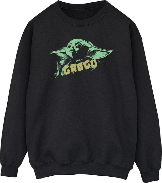 Star Wars The Mandalorian Grogu The Child Splat Sweatshirt (L)