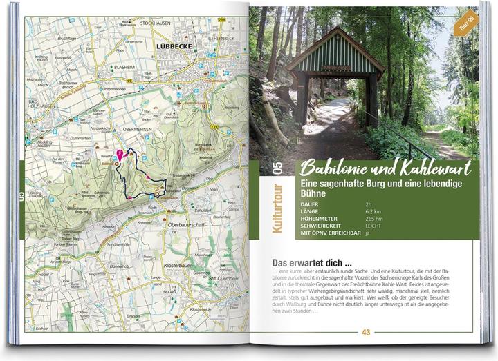 Produktbild Endlich Waldluft - Teutoburger Wald - Wiehen- & Eggegebirge (Deutsch, Sylvia und Thilo Behla, 2023)