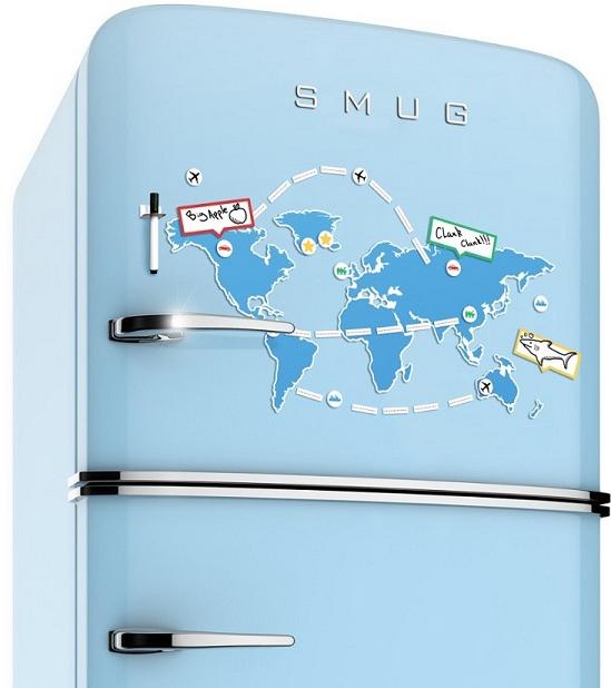 Produktbild Luckies Magnetische Weltkarte