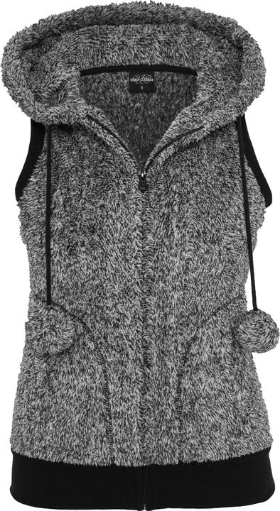 Actual product image Urban Classics Ladies Melange Teddy Vest (M)