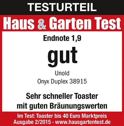 Produktbild Unold Onyx Duplex (EU-Stecker)