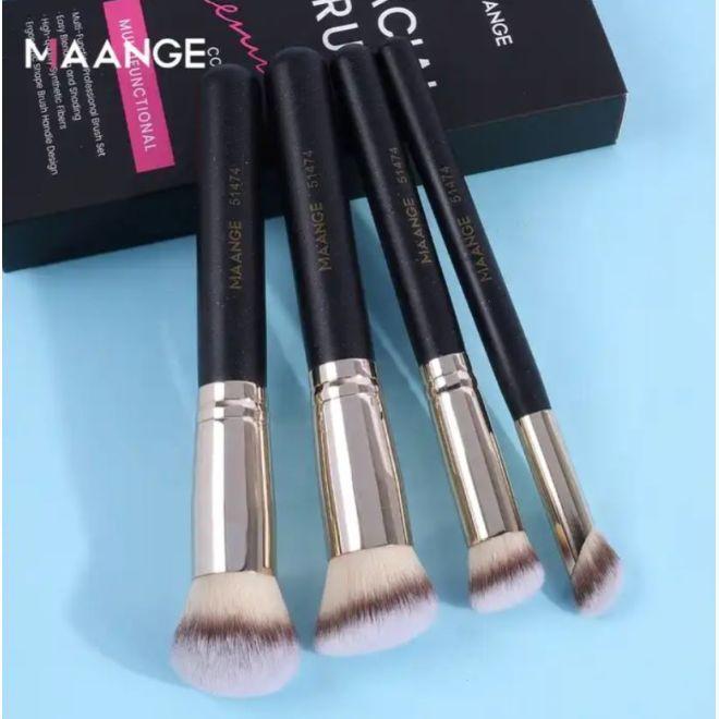 Immagine prodotto Maange Set di pennelli per il trucco da 4 pezzi (Highlighter)