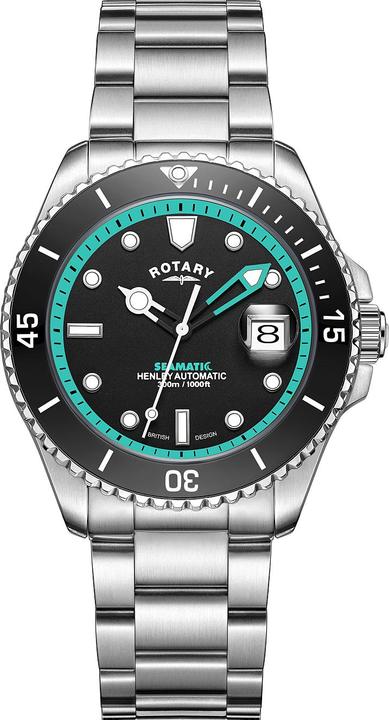 Produktbild Rotary GB05430/80 Henley Seamatic Automatik 42mm 30ATM (Analoguhr, 42 mm)