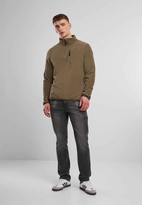 Image du produit Brandit Pull en laine polaire Ripstop Taille 3XL Couleur Olive (3XL)