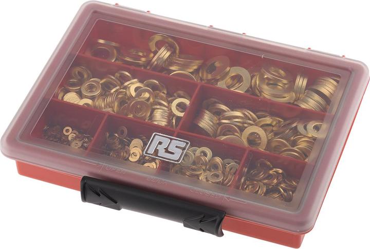 Immagine prodotto Rs Pro Assortimento di rondelle in ottone (M2, M10, M3, M5, M4, M6, M8)