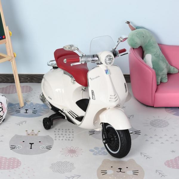 Produktbild Homcom Elektrofahrzeug Kindermotorrad mit MP3-Musik Beleuchtung (6 V)