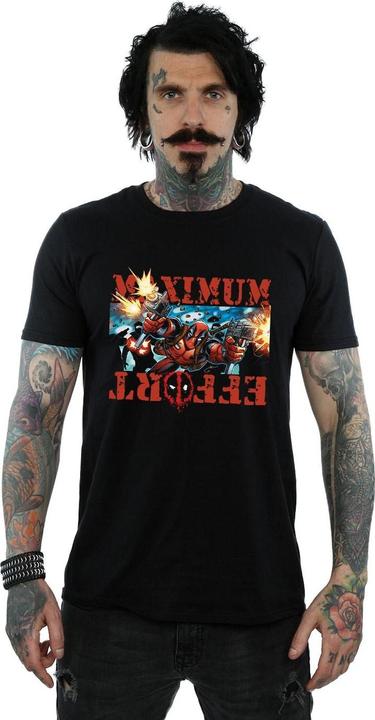 Immagine prodotto Deadpool Maximum Effort Maglietta Uomo (XL)