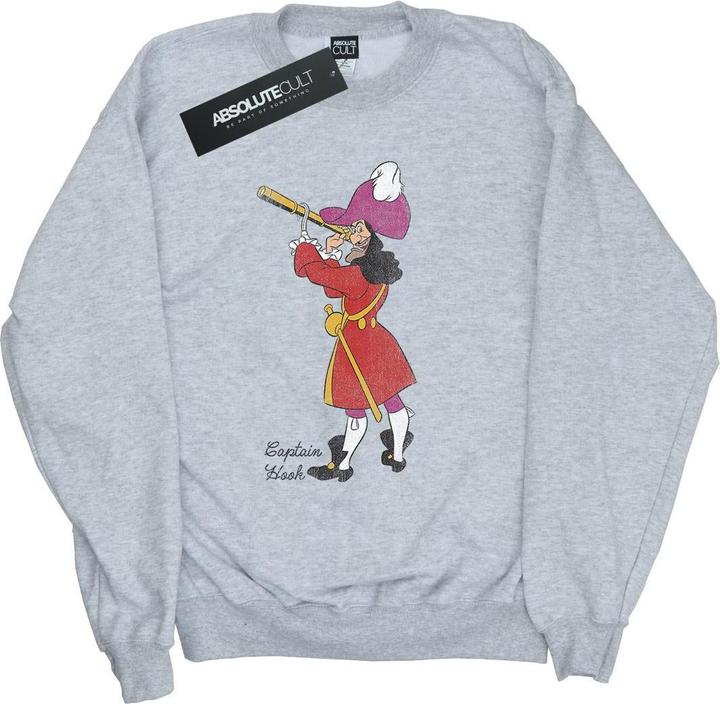 Produktbild Disney Peter Pan Classic Captain Hook Sweatshirt Mädchen (140, 146)