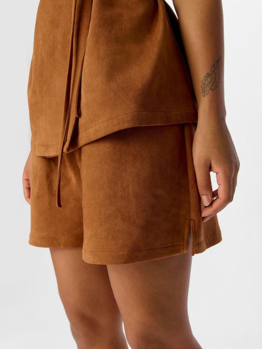 Produktbild Object Wildlederimitat Shorts (36)