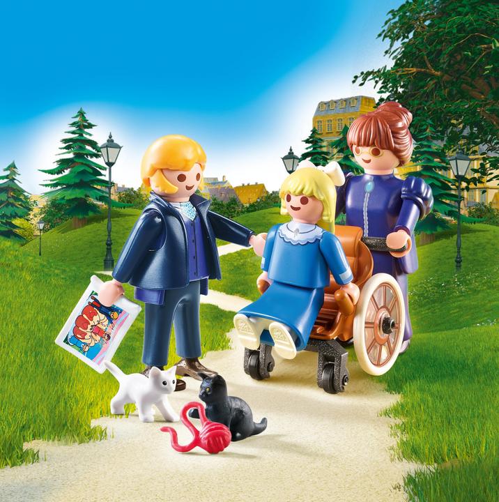 Actual product image Playmobil Clara with father and Fräulein Rottenmeier (70258, Playmobil Heidi)