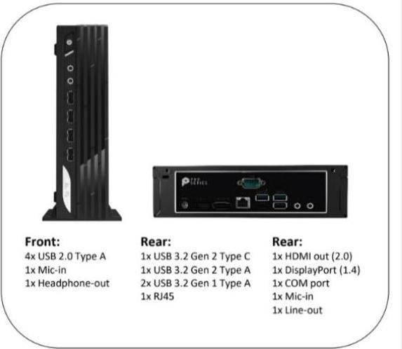 Image du produit MSI PC I7 16GB 512GB SSD W11P MFF 3Y I7-13700 (Intel Core i7-13700, 16 Go, 512 Go)