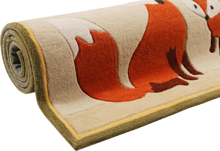 Actual product image Esprit Carpet E-Fox in the woods (133 x 200 cm)