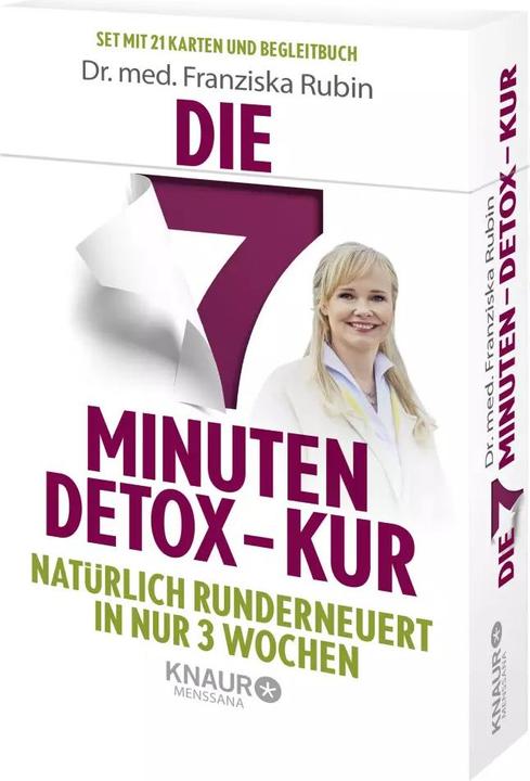 Immagine prodotto Die 7-Minuten-Detox-Kur (Tedesco, Franciska Rubino, 2021)