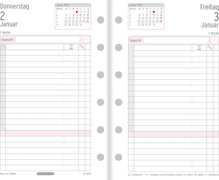 Actual product image Chronoplan Daily schedule (German)