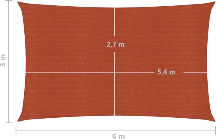 Produktbild VidaXL Sonnensegel (3 x 6 m)