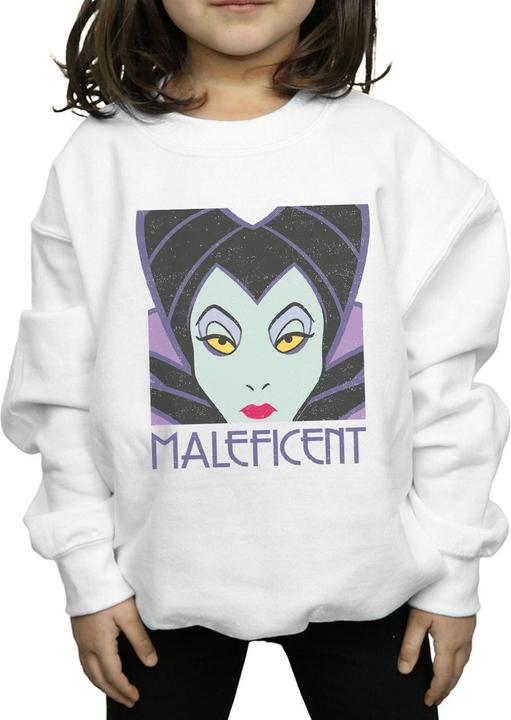Image du produit Disney - Sweat MALEFICENT CROPPED HEAD - Fille (140, 146)