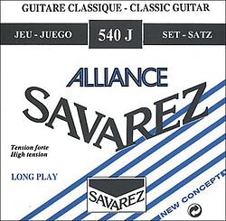 Image du produit Savarez 540 J Alliance bleu, haute tension (6 x, Guitare, 0.03")