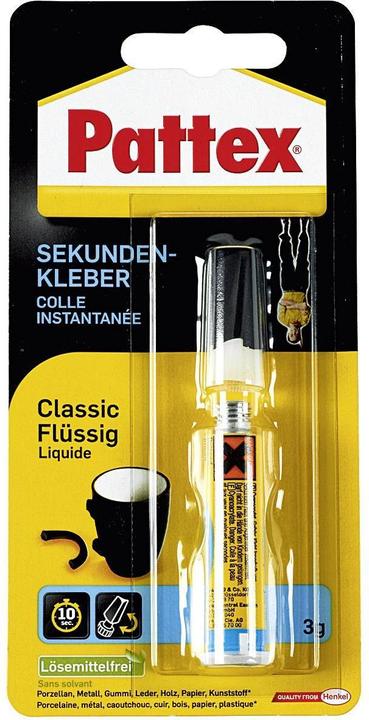 Image du produit Pattex Superglue liquide (3 g)