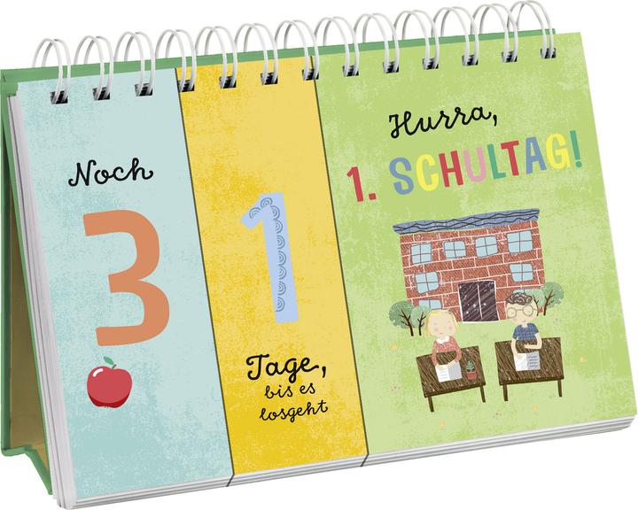 Image du produit Mon compte à rebours pour la rentrée et les vacances (Couverture rigide, Allemand)