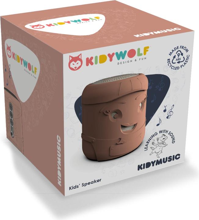 Produktbild Kidywolf Bluetooth Lautsprecher apricot (Akkubetrieb)