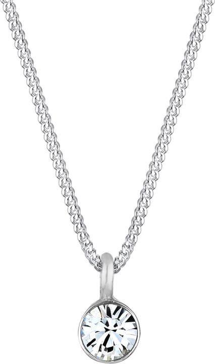 Elli Kreis (Glaskristall, 925er Sterling Silber, 45 - 50 cm)