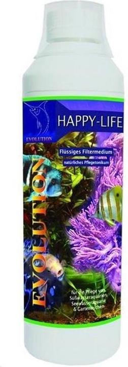 Actual product image Happy Life Filter medium 500 ml. - (13701) (Fresh water, Sea water)