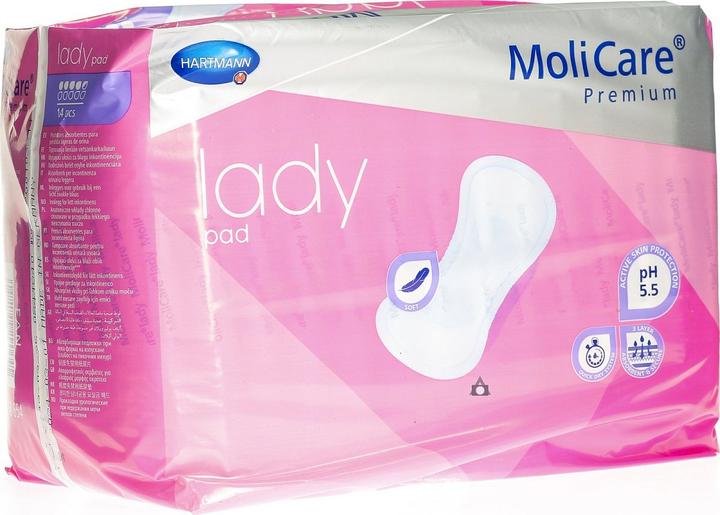 Image du produit MoliCare Lady Pad 4.5 gouttes (14 x, XL, Large)