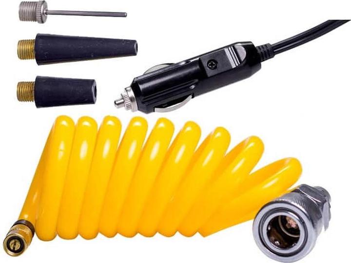 Productafbeelding Dunlop Pomp - reiscompressor, 12V, DC 100PSI (7 bar, 25 l)