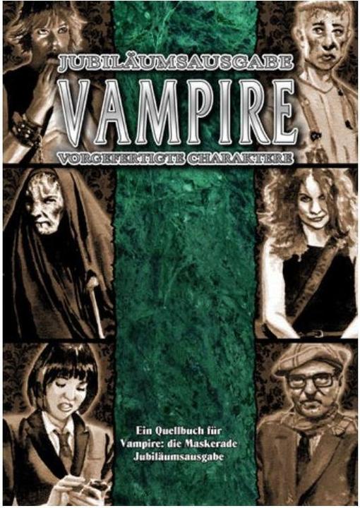 Actual product image Vampire V20 - The Masquerade: 13 Pre-made Characters (DE Edition) (German)