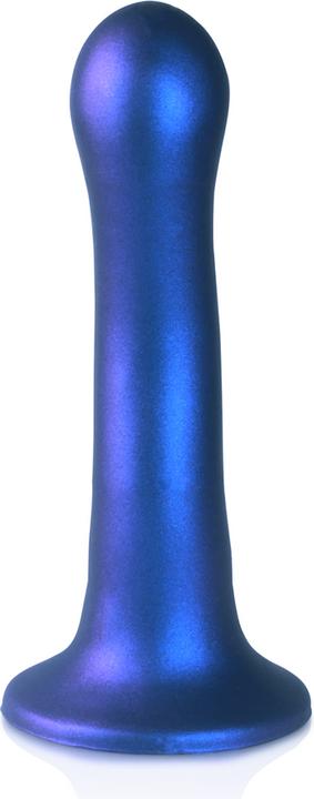 Actual product image Ouch! Ultra Soft Silicone Curvy G-Spot Dildo - 7" / 17 cm