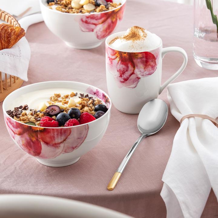 Immagine prodotto Villeroy & Boch Cucchiaio da tavola Ella parzialmente placcato oro (1 Pezzo/i, Misurini)