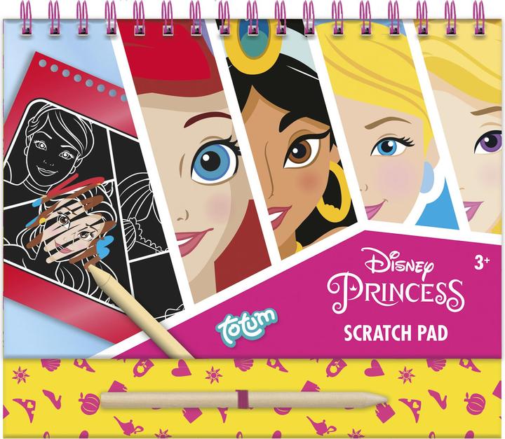 Actual product image Totum Disney Princess scratch book
