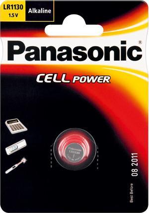 Image du produit Panasonic Micro-alcali LR1130 (1 pcs, AG10, 65 mAh)