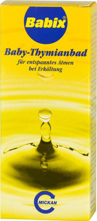 Actual product image Mickan Babix Baby Thyme Bath for Relaxed Breathing, 125 ml solution (125 ml)